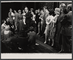 Susan Willis, George Voskovec [center] and unidentified others in the stage production Cabaret