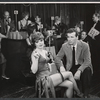 Anita Gillette, Alfred Toigo and unidentified others in the stage production Cabaret