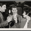 Gene Rupert, Michael Toles and Melissa Hart in rehearsal for the 1967 tour of the stage production Cabaret