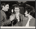 Gene Rupert, Michael Toles and Melissa Hart in rehearsal for the 1967 tour of the stage production Cabaret