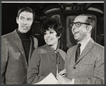 Gene Rupert, Melissa Hart and unidentified in rehearsal for the 1967 tour of the stage production Cabaret