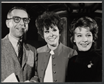 Melissa Hart, Signe Hasso and unidentified in rehearsal for the 1967 tour of the stage production Cabaret