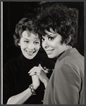 Signe Hasso and Melissa Hart in rehearsal for the 1967 tour of the stage production Cabaret