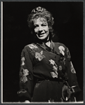Signe Hasso in the 1967 tour of the stage production Cabaret