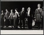 Michael Toles, Gene Rupert, Signe Hasso, Melissa Hart, Leo Fuchs, Robert Salvio and Catherine Gaffigan in the 1967 tour of the stage production Cabaret