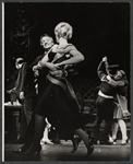 Leo Fuchs and unidentified others in the 1967 tour of the stage production Cabaret