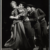 Signe Hasso and unidentified others in the 1967 tour of the stage production Cabaret
