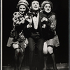 Robert Salvio and unidentified others in the 1967 tour of the stage production Cabaret