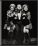 Robert Salvio and unidentified others in the 1967 tour of the stage production Cabaret