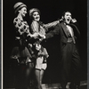 Robert Salvio and unidentified others in the 1967 tour of the stage production Cabaret