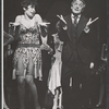 Melissa Hart and Leo Fuchs in the 1967 tour of the stage production Cabaret