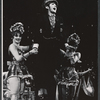 Robert Salvio and unidentified others in the 1967 tour of the stage production Cabaret