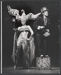 Robert Salvio and unidentified [left] in the 1967 tour of the stage production Cabaret