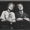 Signe Hasso and Leo Fuchs in the 1967 tour of the stage production Cabaret