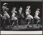 Melissa Hart [center] and unidentified others in the 1967 tour of the stage production Cabaret