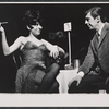 Melissa Hart and Gene Rupert in the 1967 tour of the stage production Cabaret