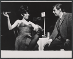 Melissa Hart and Gene Rupert in the 1967 tour of the stage production Cabaret