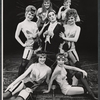 Robert Salvio and unidentified others in the 1968 tour of the stage production Cabaret