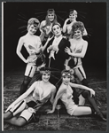 Robert Salvio and unidentified others in the 1968 tour of the stage production Cabaret