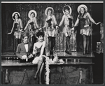 Melissa Hart [center] and unidentified others in the 1968 tour of the stage production Cabaret