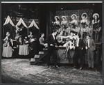 Melissa Hart [center] and unidentified others in the 1968 tour of the stage production Cabaret