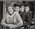Alexandra Damien and unidentified others in the 1969 tour of the stage production Cabaret