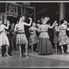 Alexandra Damien, Wood Romoff [center] and unidentified others in the 1969 tour of the stage production Cabaret