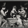 Jay Fox and unidentified others in the 1969 tour of the stage production Cabaret