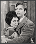 Tandy Cronyn and Franklin Kiser in the 1969 tour of the stage production Cabaret