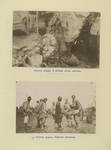 Tiflis types. A street shoe-cobler. Persian porters.