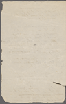 "A series of irregular jets from a fount hight Castaly aimed at a poor Robin." Holograph poem, unsigned, undated, and earlier draft.