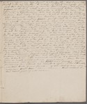 [Socrates' death] from the Phaedo. Holograph of French translation, part copied and part translated into English.