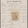 Receipted bill [to NH], dated Jul. 10-14, [1855], for £8.5.0 for Swan Inn, Windermere.