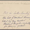 Receipted bill [to NH], dated Jul. 10-14, [1855], for £8.5.0 for Swan Inn, Windermere.