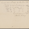 Receipted bill to SAPH, dated Jun. 30, 1864, for $46 from Michael Kearney.