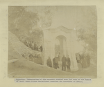 Daghestan. Consecration of the monument erected over the rock on the summit of Gunib where Prince Bariatinski received the surrender of Shamyl