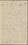 [Mann], Mary [Tyler Peabody], ALS to. Jun. 19, 1826.