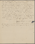 [Mann], Mary T[yler] Peabody, ALS to. Oct. 15, [1826].