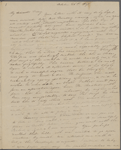 [Mann], Mary T[yler] Peabody, ALS to. Oct. 26, 1827.
