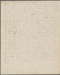 [Mann], Mary [Tyler Peabody], AL (incomplete) to. Jan. 25, [1828].