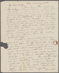 [Mann], Mary T[yler] Peabody, ALS to. [182-].