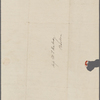 [Mann], Mary T[yler] Peabody, ALS to. [182-].