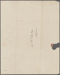 [Mann], Mary T[yler] Peabody, ALS to. [182-].