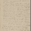 [Mann], Mary T[yler] Peabody, ALS to. [182-].