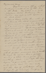[Mann], Mary T[yler] Peabody, ALS to. [182-].