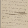 [Mann], Mary T[yler] Peabody, ALS to. [182-].
