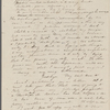 [Mann], Mary T[yler] Peabody, AL (incomplete) to. [1831?]