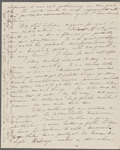 [Mann], Mary T[yler] Peabody, ALS to. Jan. [8-] 9, [1832?]