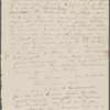 [Mann], Mary T[yler] Peabody, ALS to. Jan. [8-] 9, [1832?]