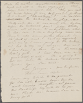 [Mann], Mary T[yler] Peabody, ALS to. Jan. [8-] 9, [1832?]